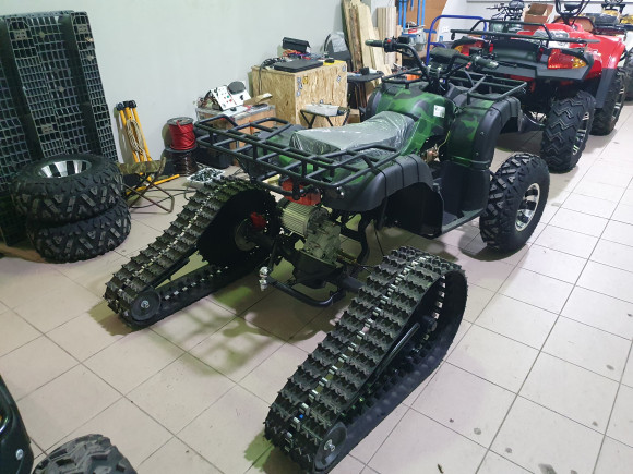 Вездеход ЕМ 015 Супер New (1500Вт 72В R10 Пониженная Диф)