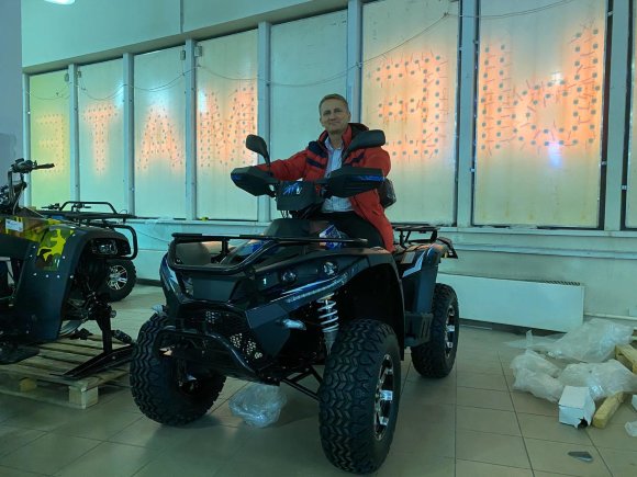 Электроквадроцикл Вездеход-04 Комфорт (LINHAI-YAMAHA )