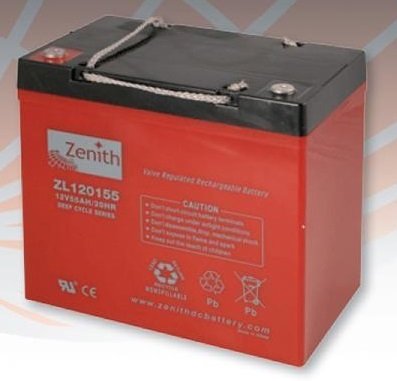 Аккумулятор Zenith ZL120155 (12 В, 55 А/ч)