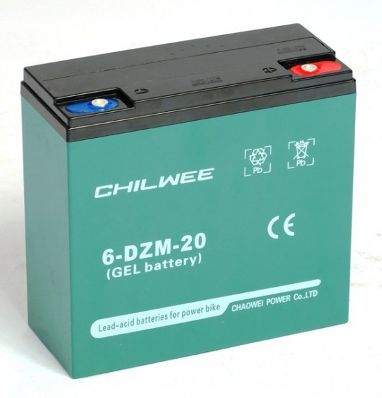 Аккумулятор 12V GEL тяговый CHILWEE 20Ah(С3)