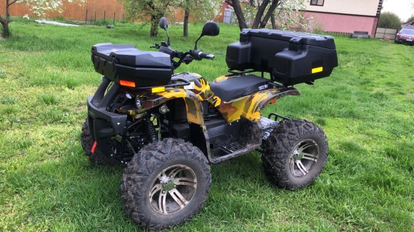 Квадроцикл GreenCamel Сахара A4500 4x4 (72V 4000W R12 alum Дифференциал)