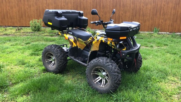 Квадроцикл GreenCamel Сахара A4500 4x4 (72V 4000W R12 alum Дифференциал)