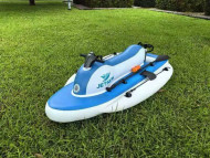 Надувной аквабайк JetSkim Pro с эл.дв. 700W и 2мя съемными АКБ