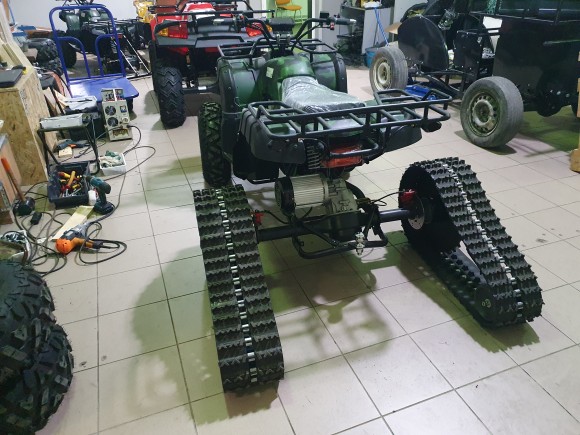 Вездеход ЕМ-022 Супер (2200Вт 72В R10 Пониженная Диф)