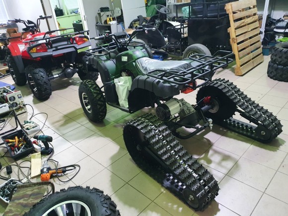 Вездеход ЕМ-022 Супер (2200Вт 72В R10 Пониженная Диф)