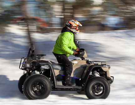 Квадроцикл GreenCamel Linhai A-LH80DA 4x4 (7,5kW 150Ah 65 км/ч)