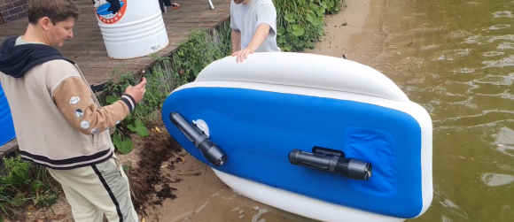 Корпус надувного аквабайка JetSkim Pro