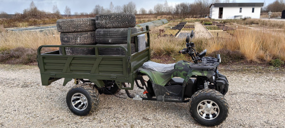 Фермер ЕМ-03 Супер 4х4 (BIG2 3000Вт 72В R10 Пониженная Диф)