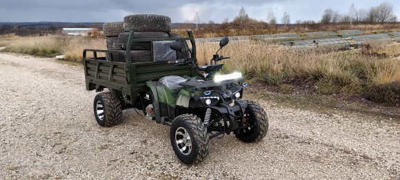 Фермер ЕМ-03 Супер 4х4 (BIG2 3000Вт 72В R10 Пониженная Диф)