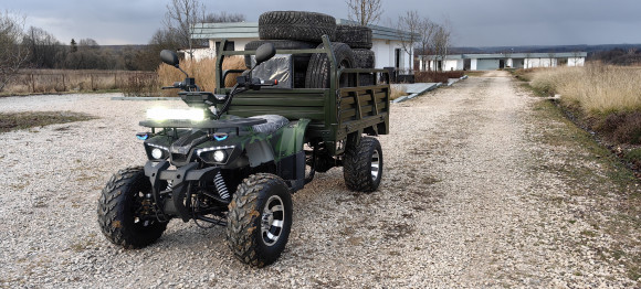 Фермер ЕМ-03 Супер 4х4 (BIG2 3000Вт 72В R10 Пониженная Диф)