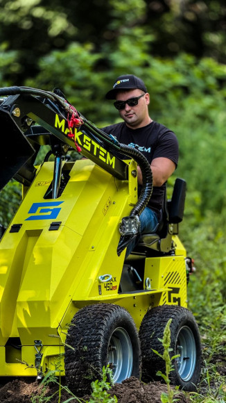 Электрический мини погрузчик MAKSTEM E-MAX450