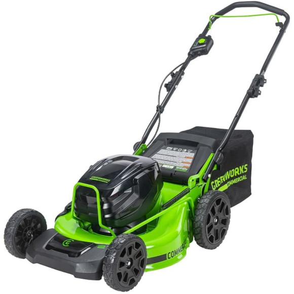 Газонокосилка Greenworks GC82HPLM51, 82v, 51 см (аккумуляторная)
