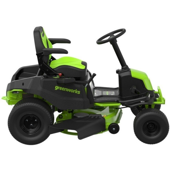 Садовый трактор Greenworks GC82LT107, 82v, 107 см (аккумуляторный райдер)
