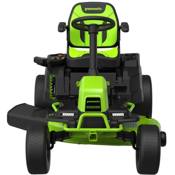 Садовый трактор Greenworks GC82LT107, 82v, 107 см (аккумуляторный райдер)