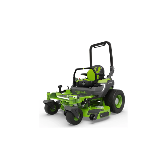 Газонокосилки Райдер садовый аккумуляторный с нулевым радиусом разворота Greenworks ZTC152, 82V, 152 см, с АКБ 24 кВтч