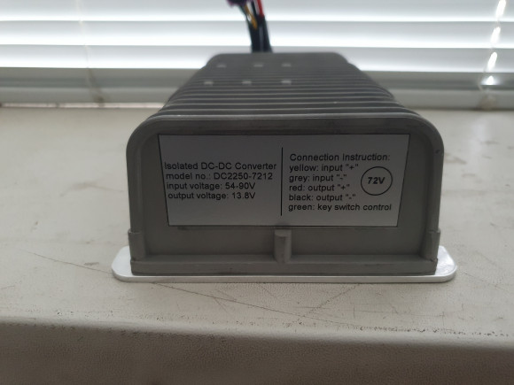  DC-DC IN 54-90V, OUT 13,8V 50A Понижающий изолированный, преобразователь напряжения (Конвертер)