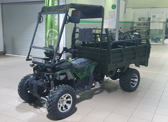 Фермер ЕМ-022 Супер с кабиной и гидроподъемом 