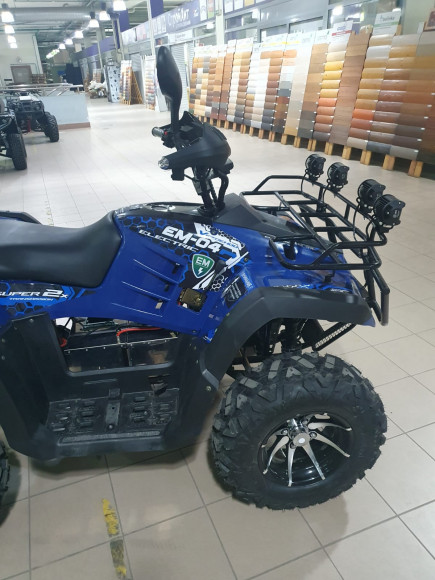 Вездеход ЕМ-04 New (4000Вт 72В R12 алюм пониженная Диф) 