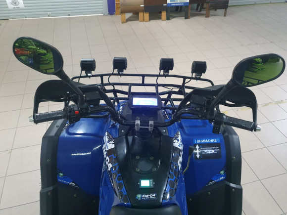 Вездеход ЕМ-04 New (4000Вт 72В R12 алюм пониженная Диф) 