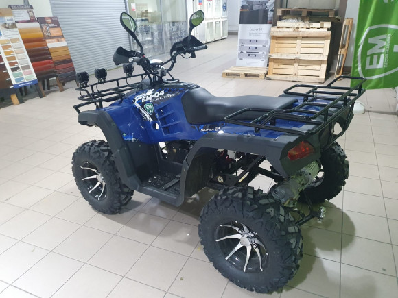 Вездеход ЕМ-04 New (4000Вт 72В R12 алюм пониженная Диф) 