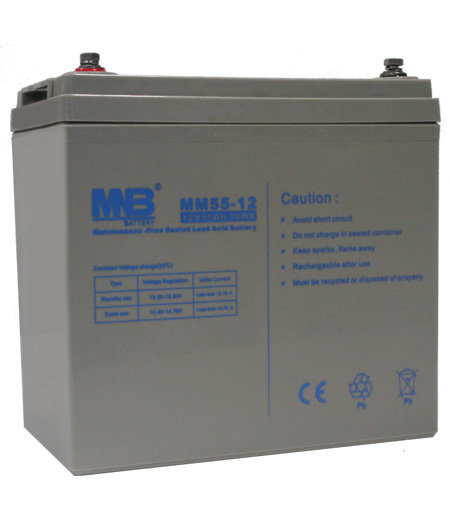 Аккумулятор MNB MM 55-12 (12В 55 А/ч)