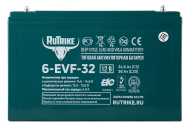 Аккумулятор тяговый Rutrike 6-EVF-32 (12V32A/H C3) 