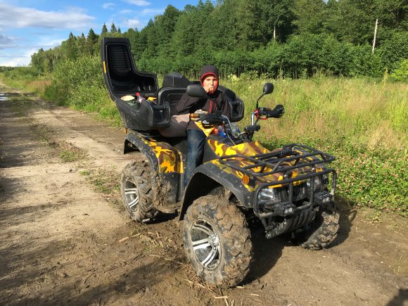 Вездеход-03У (3000Вт 60В R12  алюм.  Диф)