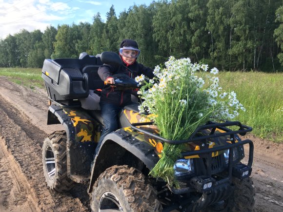 Вездеход-03У (3000Вт 60В R12  алюм.  Диф)