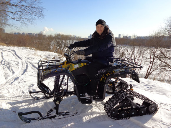 Вездеход-03У (3000Вт 60В R12  алюм.  Диф)