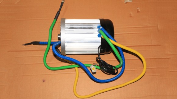 Электродвигатель (BLDC) 72В 4000 Вт с механической 2-х скоростной коробкой передач 