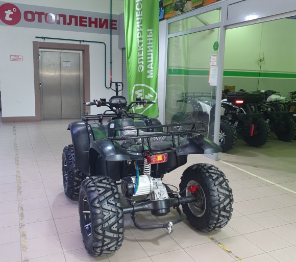 Электродвигатель (BLDC) 72В 3500 Вт с механической 2-х скоростной коробкой передач  2