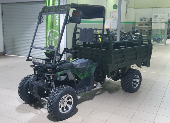 Фермер ЕМ-022 Супер с кабиной и гидроподъемом 